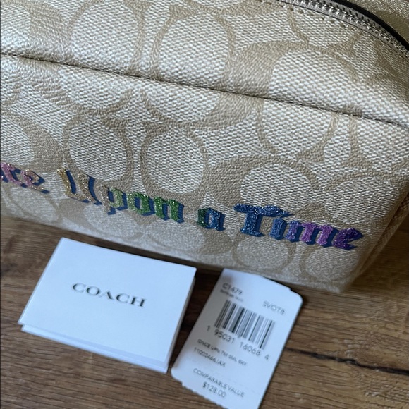COACH-NWT Disney Cosmetics Bag-“Once Upon A Time” - Picture 13 of 13
